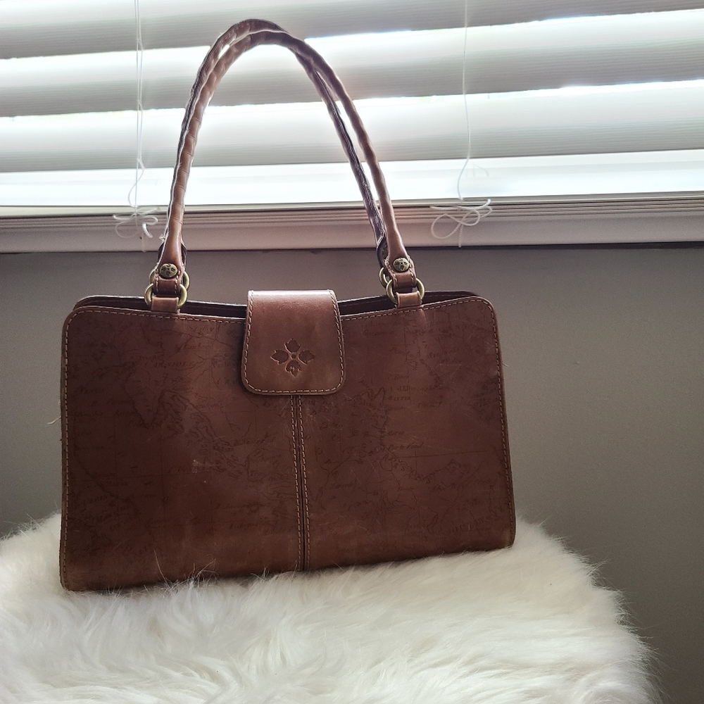Vintage Patricia Nash Map Bag